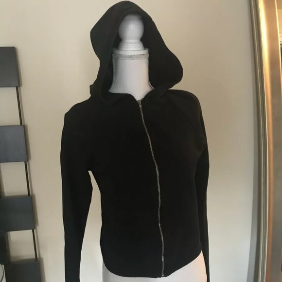 James Perse Tops - James Perse Vintage Fleece Long Sleeve zip Hoodie